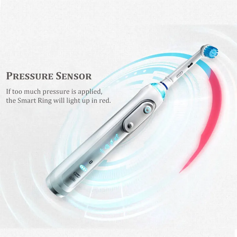 Oral B 8000 Electric Toothbrush 5 Mode Bluetooth Technology Position Detection 360 SmartRing Superior Clean Tooth Brush Oral B 8000 Electric Toothbrush 5 Mode Bluetooth Technology Position Detection 360 SmartRing Superior Clean Tooth Brush