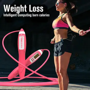 

Jump Ropes Intelligent Electronic Counting Digital Rope Skipping Indoor Fitness Equipment Skip Rope Skipping Wire