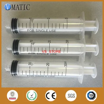 

Free Shipping Non Sterilized 30ml/30cc Luer Lock Glue Dispensing Plastic Manual Syringes