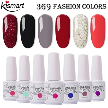 

Kismart Nail Gel Polish Primer High Quality Cheap Price Gel Varnish NoWipe Top Coat Soak Off UV LED Gel Nail Gel Lacquer 8ml