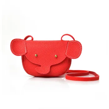 

Animal Pattern Coin Purse Children Elephant Shape Leather Coin Bags Credit Card Holder Key Money Bag Children Coin Bag sac femme