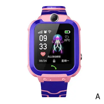 

Q12 Waterproof Smart Watch Children Digital Wristwatch Call Android Tracker Camera Gift Toy For IOS SOS Baby Kids GPS Watch W9X7