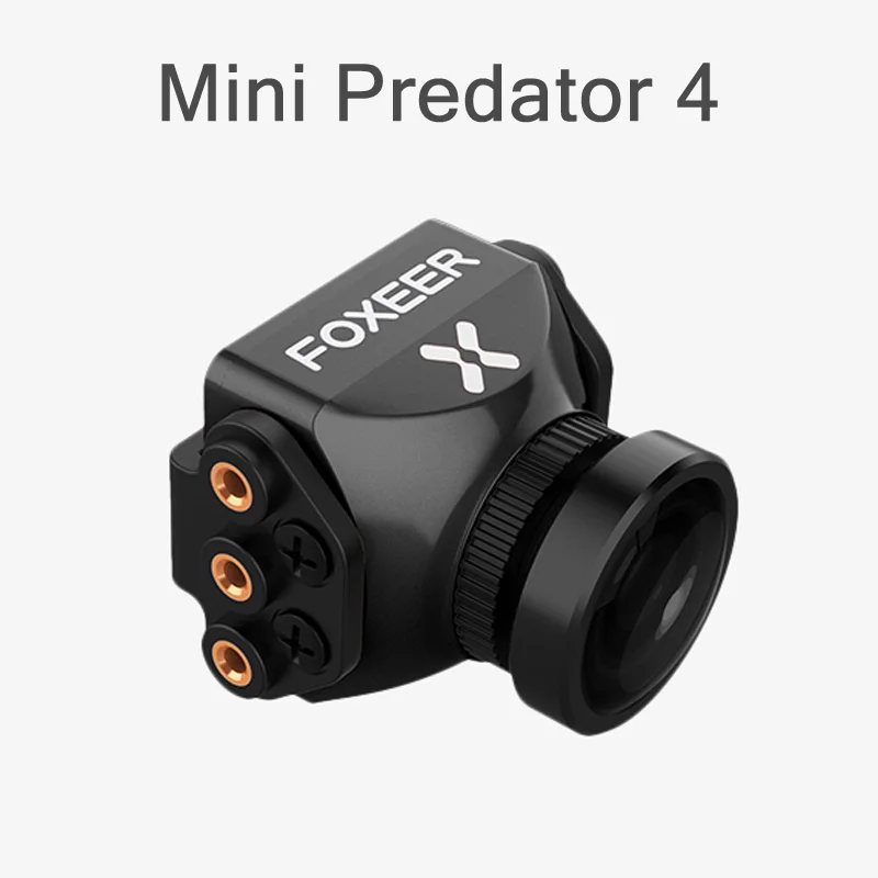 FOXEER Mini Predator 4 Camera Super WDR 4ms Latency 16:9/4:3 OSD PAL NTSC for FPV RC Racing Drone Multicopter | Игрушки и хобби