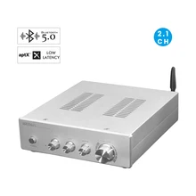 

BRZHIFI Bluetooth Stereo Amplifier TPA3255 Sound Audio Subwoofer 150W*2+300W 2.1 HIFI Home Theater System High Power Amplifiers