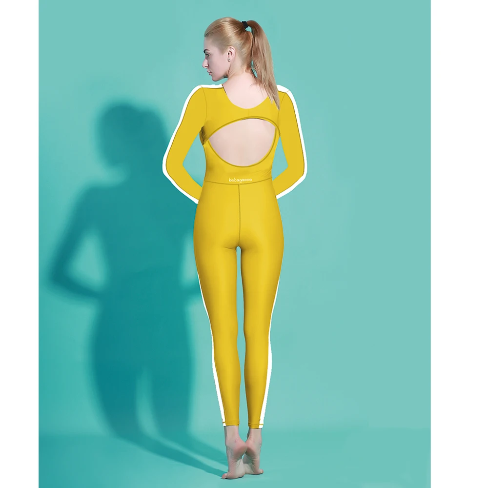 

Long Sleeve One Piece Gym Yoga sets Fitness Clothes Ballet-Dance-Suit Sports Tracksuit Yoga Jumpsuit Fitness Clothes Women