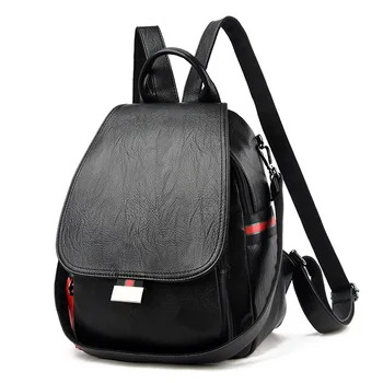 

Fashion Women Backpack Female Shoulder Bags Soft Leather Ladies Travel Back Pack School Bags Backpacks for Teenage Girls Mochila
