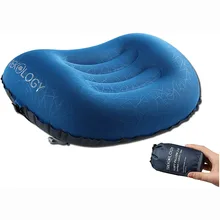 Travel-Pillow Ergonomic-Inflating-Pillow Ultralight Comfortable Camping Lumbar-Support