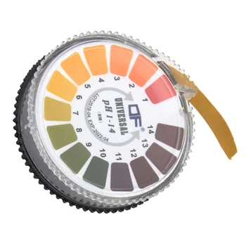 

5M 0-14pH Indicator For Water Litmus Saliva Testing Meter Alkaline Acid Home Accurate Liquid Measuring Strips Roll PH Test Paper