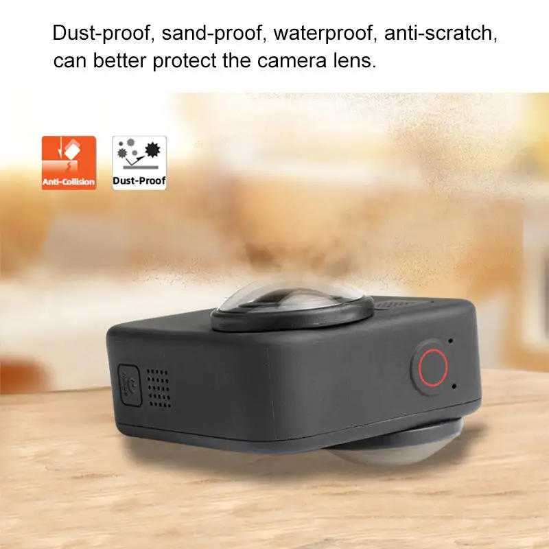 Чехол для камеры GoPro Max с двумя объективами + силиконовый нескользящий