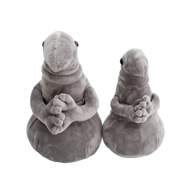 Новое поступление инопланетянин пушистая плюшевая игрушка Zhdun Homunculus Loxodontus игрушки ожидание мемы Moslent Zhdun ждать кукла плюшевые игрушки