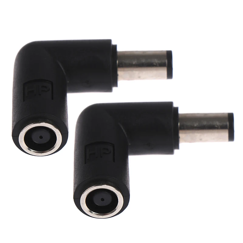 7 4x5 0mm Male To Female DC Power Plug Connector Adapter Converter 90 Angle 7 4 2