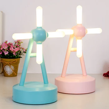 

Portable Smart Touch Control Color Changing Night Light for Bluetooth Speaker Wireless LED Themes Bedside Table Light