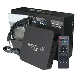 4K Android TV Box RK3228 HD 3D Smart TV Box 2.4G WiFi Home Remote Control Google Play Youtube Media Player Set Top Box