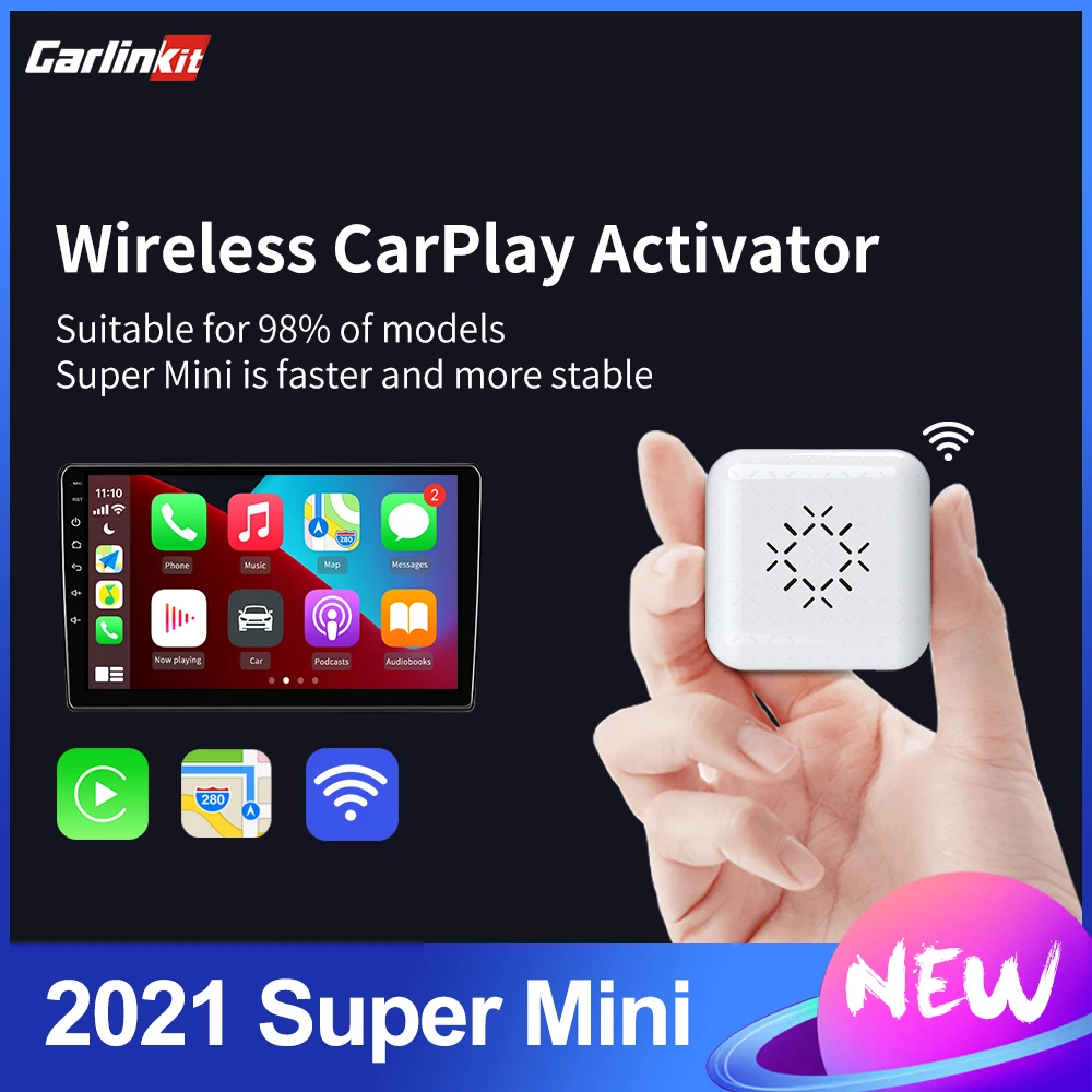 Carlinkit 3 0 мини беспроводной адаптер для автомобиля ключ Audi Mercedes Mazda Toyota Ford volkswagen Bmw