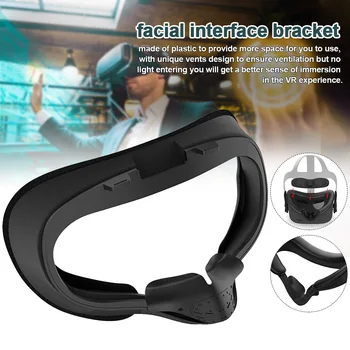

5 In 1 Elastic Lens Kit Replacement Foam Face Cover Pad Facial Interface Bracket Set Accessories VR Headset for Oculus Quest