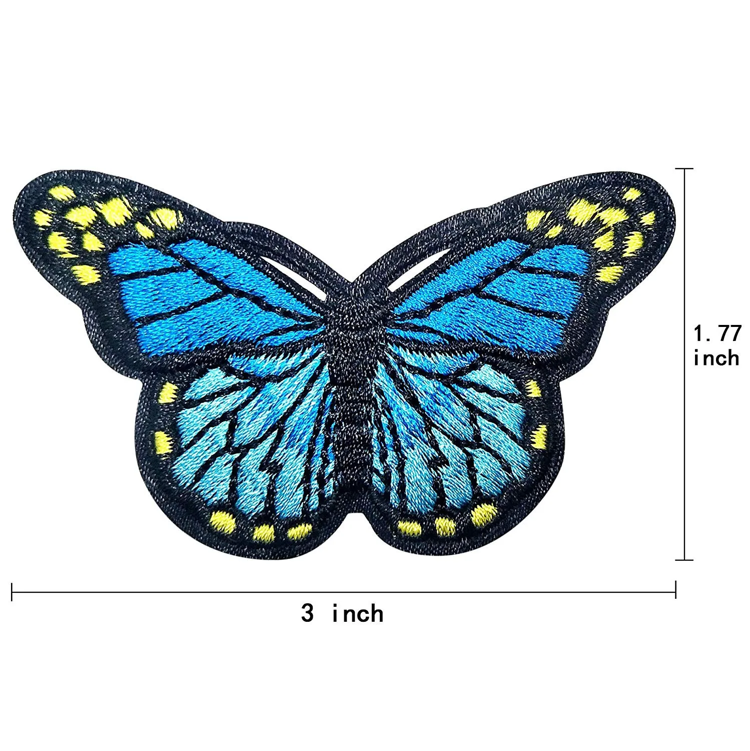 ISHOWTIENDA 20 штук бабочка железа на нашивки на одежду в виде логотипов патчи для художественных ремесел домашний текстиль Швейные принадлежности 9M35