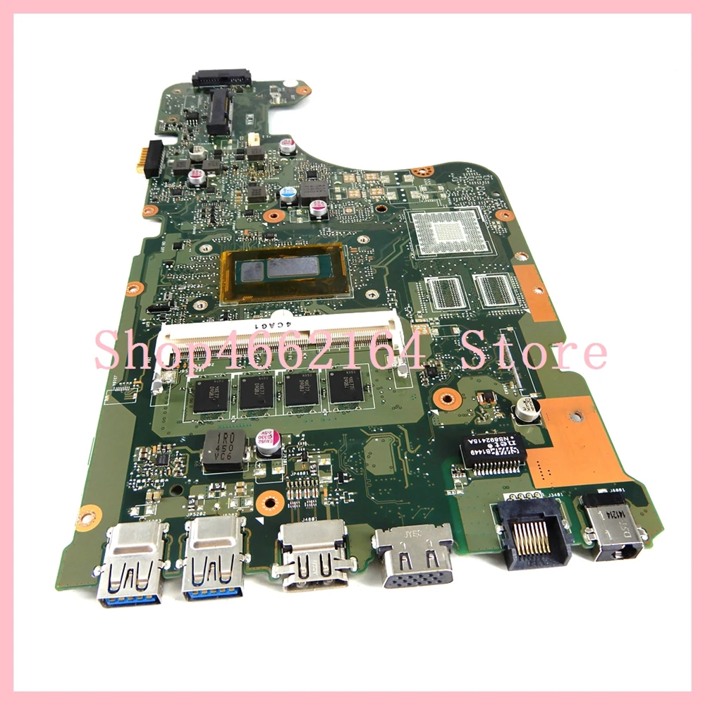 Best  X555LA MAIN_BD._4G/I7-4510U/AS X555LA mainboard REV 3.1 For Asus X555LA X555LAB X555LD X555L VM501L