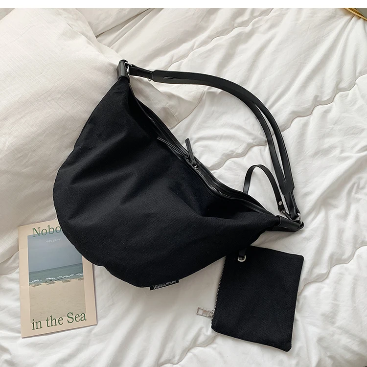 [BXX] Женская сумка через плечо универсальная сумка большой емкости брендовая дизайнерская Повседневная нагрудная сумка из текстиля HG770