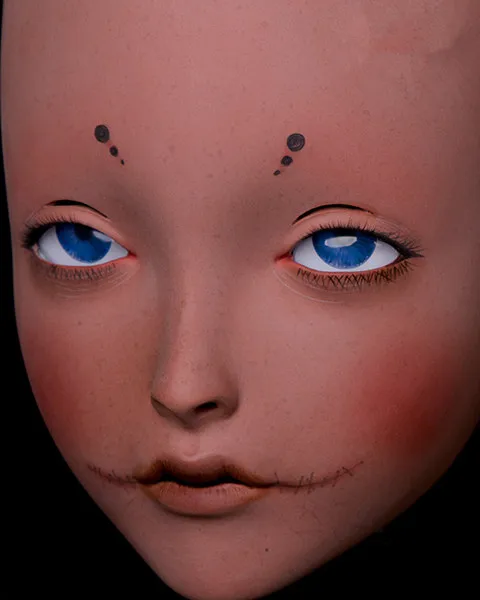 LiLi Mask-68) Сладкая девушка Смола Маска на голову кигуруми косплей японская ролевая игра Аниме силиконовая кигуруми маска Трансвестит кукла - Цвет: mask15