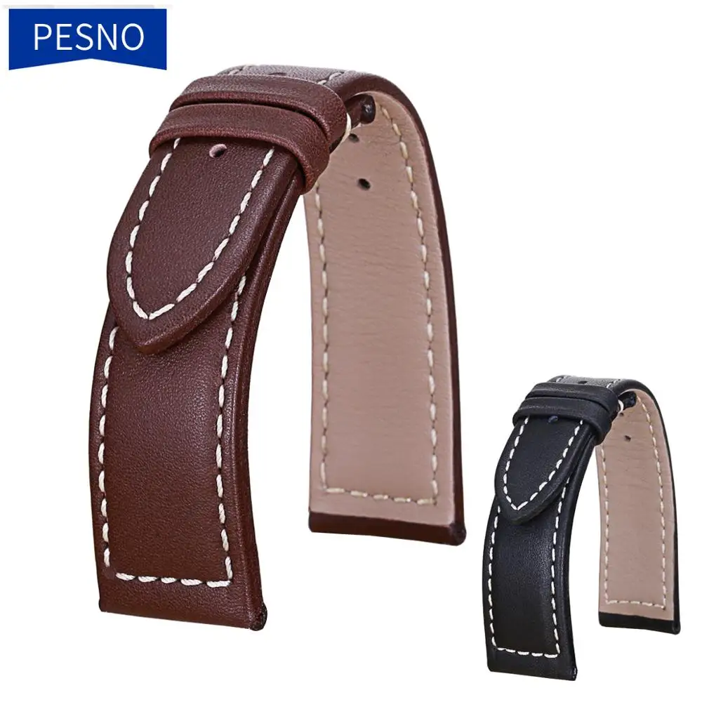 Cinturino Per Orologio In Pelle Di Vitello Pesno Cinturino Per Orologio In Vera Pelle Liscia Accessori Per Orologi Da Uomo Adatto Per Hamilton Khaki N