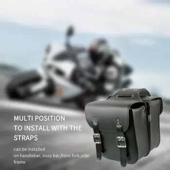 

Motorcycle Side Bag Storage Bag Electric Car Modification Side Box Knight Saddle Bag Portable Durable