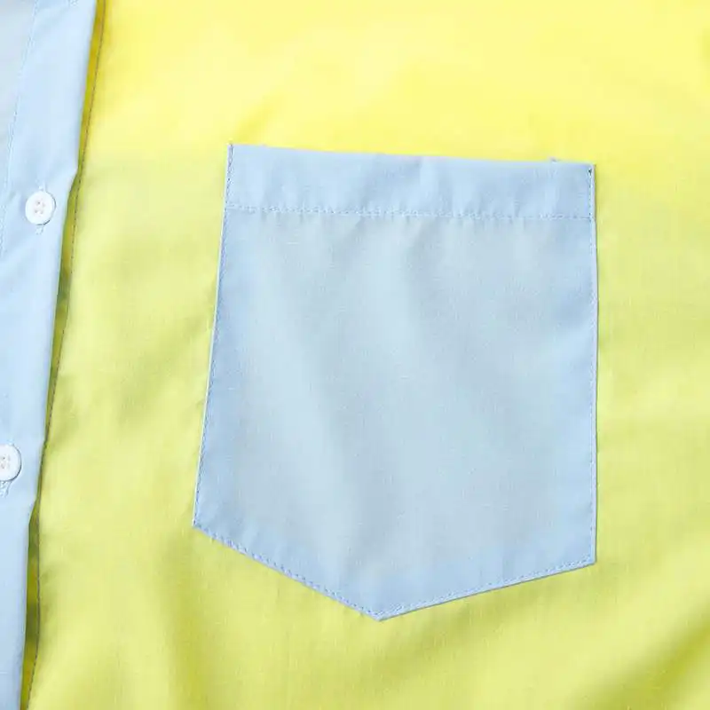 Celmia 2021 Fashion Women Long Shirt Elegant Long Sleeve Blouse Casual Buttons Vintage Tops Color Patchwork Asymmetrical Blusas