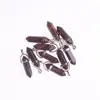 100pcs Fashion Women Jewellry Hexagonal Column Bullet Pendants Natural Stone Quartz Crystal Pendant Necklace For Jewelry Making 6