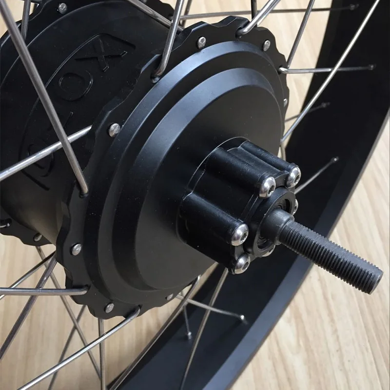 Комплект электрического велосипеда 48V 1000W Бесщеточный мотор ступицы для 4,0 широкое колесо для велосипеда мотор комплект для переделки Электросистемы для 20-29in Мотор Ступицы