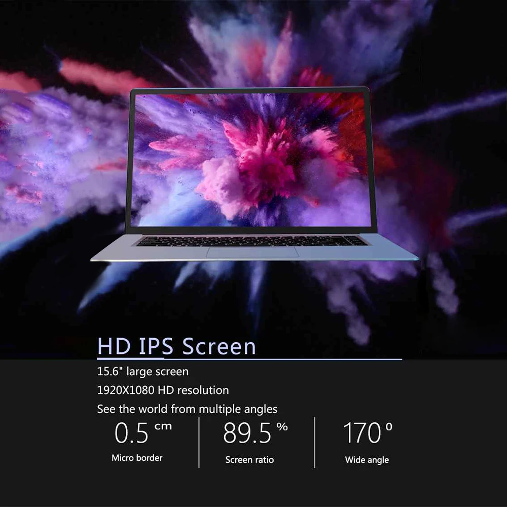 T-bao X8S 15,6 дюймовый ультратонкий ноутбук 1080P ips Core i3 8G память 256G SSD портативный компьютер для офиса и игры