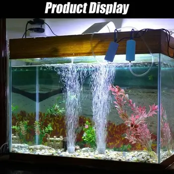 

Fish Tank Aquarium Oxygen Pump High-tech Mute Mini Portable USB Energy-saving Air Pump Light Weight Long Life FP8