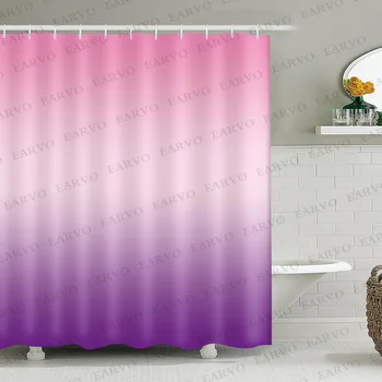 

Modern simplicity Shower Curtain Waterproof Mildew Proof Color Shower Curtains Home Bathroom Decoration Solid Color Douchegordij