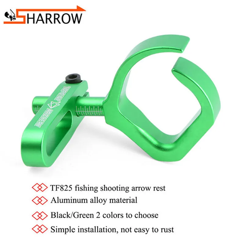 Bowfishing Shooting Arrow Rest материал из алюминиевого сплава блочный лук для рыбалки на