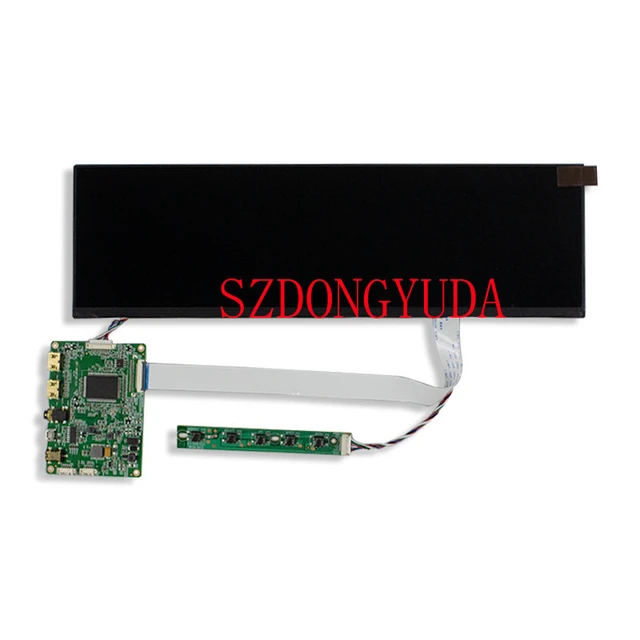 Hyte Y60 12.6 Inch IPS Long Strip Bar LCD Display 1920*515 Resistive Touch  Screen EDP Controller Board Host AIDA64 Wisecoco - AliExpress