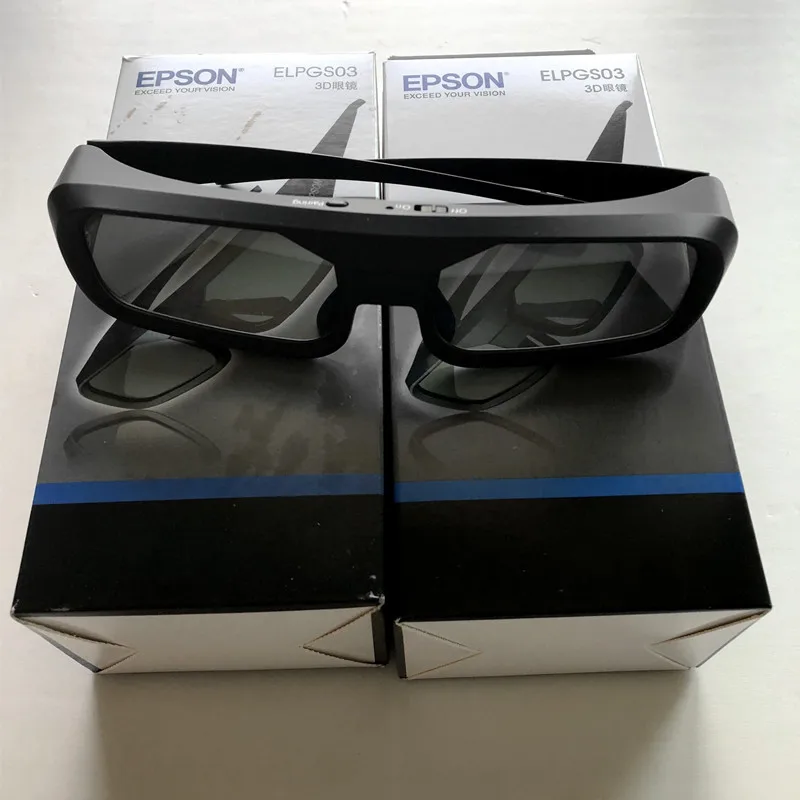 2pis Активные 3D bluetooth RF очки для Epson lcd 3D Проекторы tw5200/tw8515/tw6510/tw3020/tw550/tw5300/TW5020UB