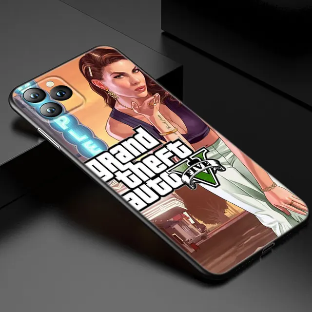 Grand Theft Auto GTA 5 Hot Silicone Transparent Case for Apple iPhone 11  Pro XS Max X XR 6 6s 7 8 Plus 5 5s SE Fashion Cover - Price history 