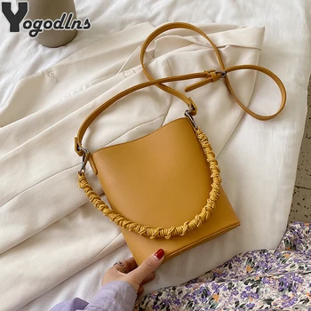 

Casual Women Shoulder Bags PU Leather Bucket bags Female Large Capacity Handbag Ladies Crossbody Composite Totes Bag bolsa