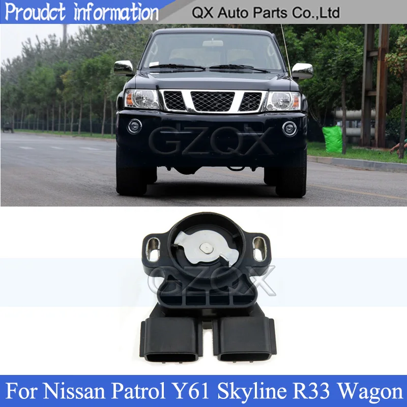 CAPQX 6Pin TPS Датчик положения дроссельной заслонки OEM # A22-661-J03 для Nissan Patrol Y61 Skyline R33 Wagon |