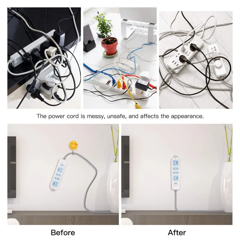 Беспробиваемый самоклеящийся настенный силовой фиксатор, бесшовный держатель ленты, фиксированная розетка, коробка для салфеток, WiFi роутер
