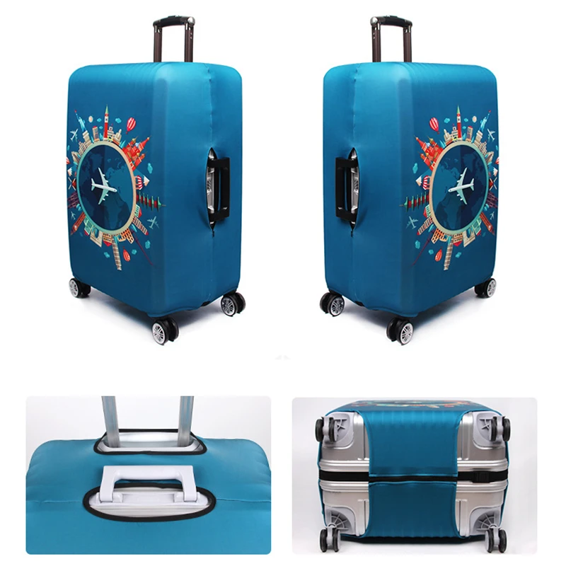 Thicker Elastic Travel Luggage Protective Cover Suitcase Case Travel Accessorie Trolley Baggage Case Cover Apply To 18-32 Inch