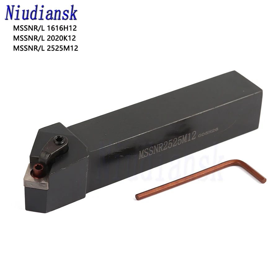 MSSNR1616H12 MSSNR2020K12 MSSNL токарные инструменты 16 мм 20 25 CNC Внешний держатель токарного
