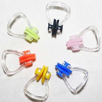 

10pcs Training Aid Water Dance Kayaking Silicone Swimming Free Diving Nose Clip Corrector Beginners Adult Kids Equipment