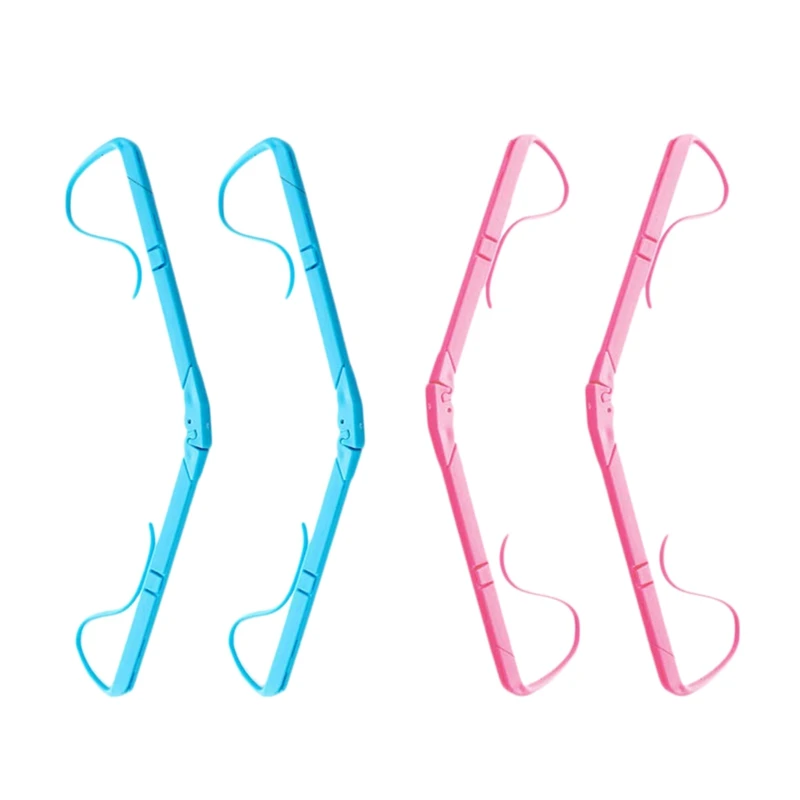 

4 Pack Adjustable Portable Foldable Hands Free Reading Bracket for Reading Book with Page Holder