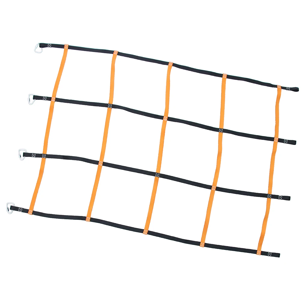 Climbing Cargo Net Rope Ladder for Kids Children Playing Backyard Game Tool 120cm x 200cm