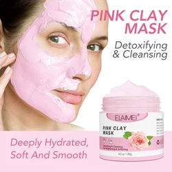 For ELAIMEI 120g Cleansing Mask Mud Cream Fine Pores moisturizing And Hydrating  To Remove Blackheads Refreshing Be Not Tight