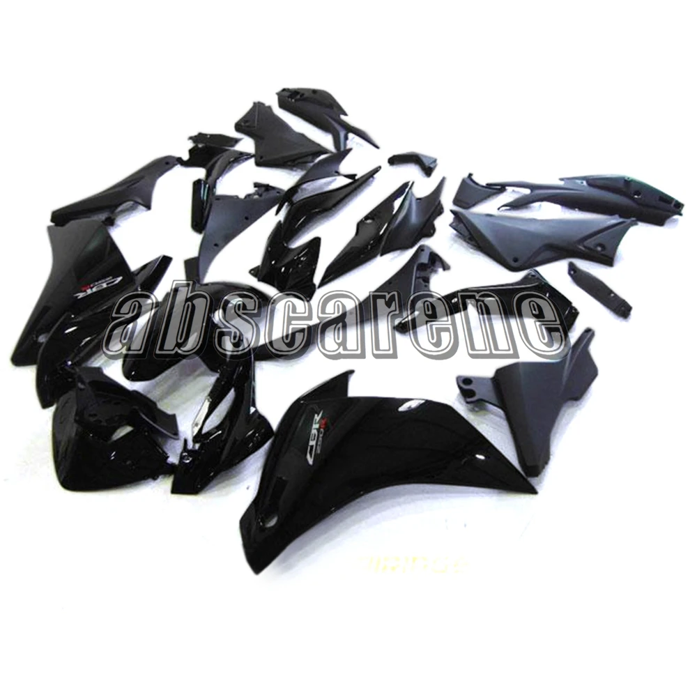 Полные Обтекатели для Honda CBR250R 2011 2012 2013 CBR 250R 11 12 13 14 ABS впрыскиваемые черные кузова