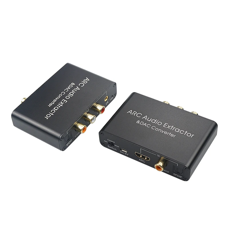 Преобразователь AIXXCO HDMI ARC DAC переходник аудиообратный канал Цифровой Оптический