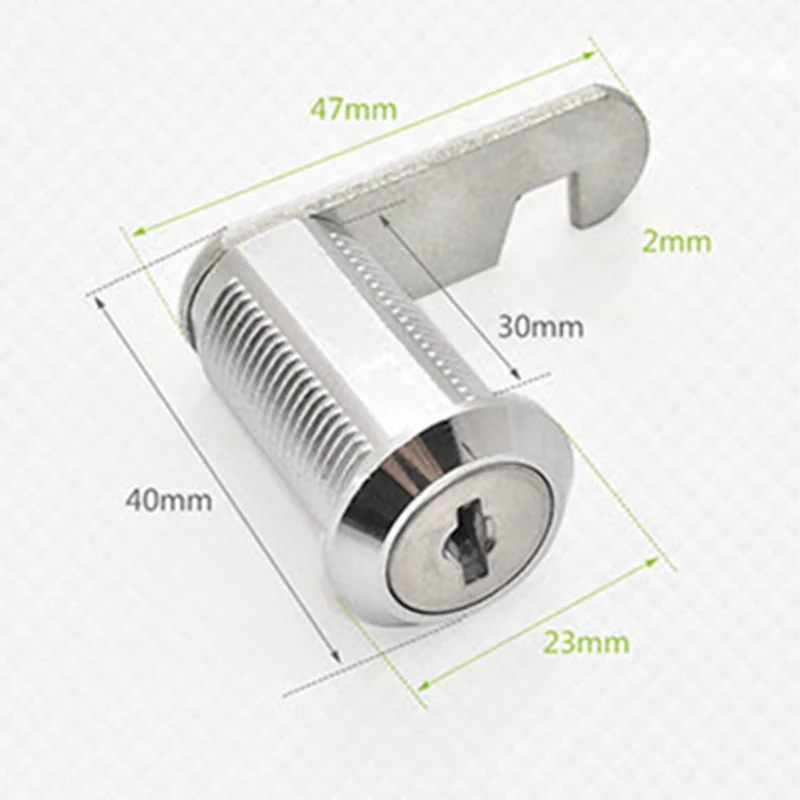 Furniture Accessories Cam Lock With Key Cabinet Mailbox Drawer 16/20/25/30 Mm afbeelding