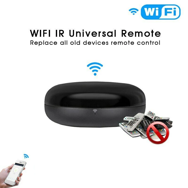 Универсальный умный Wifi ИК-пульт дистанционного управления ИК-адаптер для домашнего управления Поддержка Alexa Google Assistant голосовые устройства для умного дома