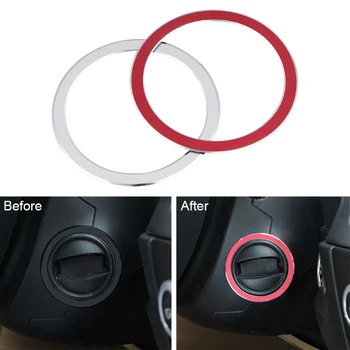 

Ring Car Ignition Engine Start Button Trim For BMW E60 Car Ignition Engine Start Stop Push Button Switch Ring Trim Cover Sticker