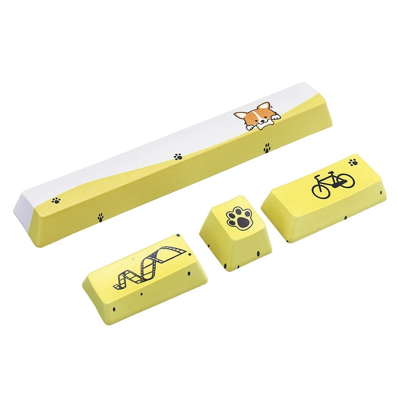 PBT Keycaps механическая клавиатура Keycap Set(6.25U пробел+ ESC+ вход+ цифровой ввод клавиатуры